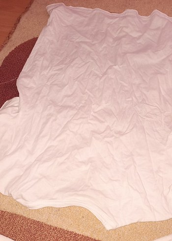 beyaz, Baskılı Pamuklu Tişört - Görsel 3