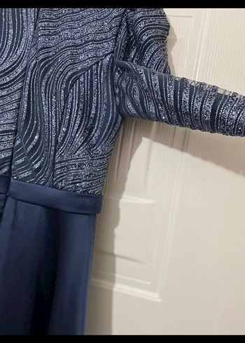 Saten Abiye Elbise - Görsel 8