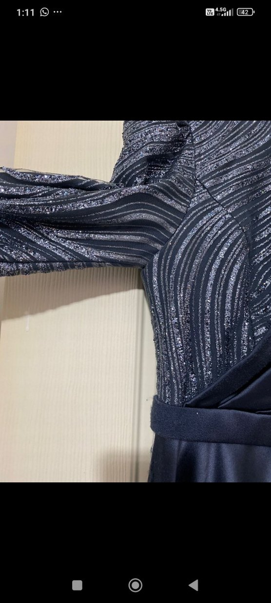 Saten Abiye Elbise - Görsel 4