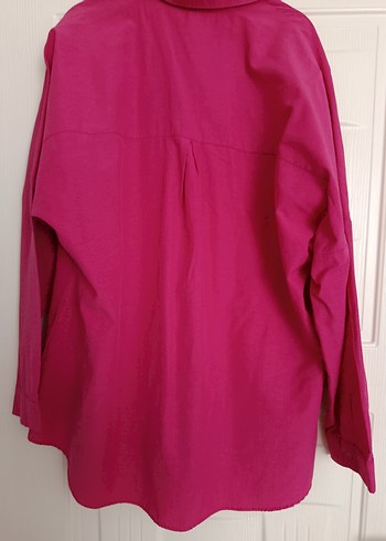 Pembe Kadın Gömlek - Görsel 3