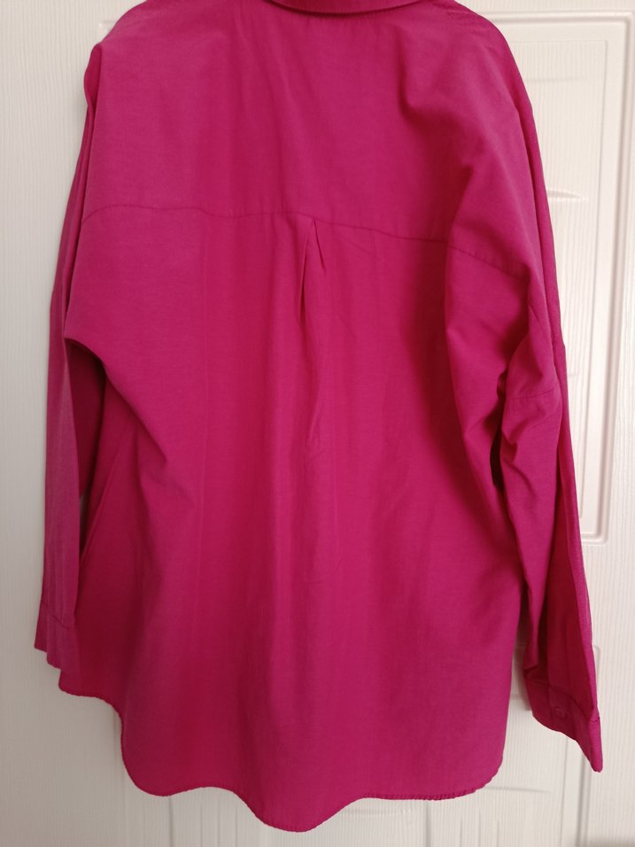 Pembe Kadın Gömlek - Görsel 3