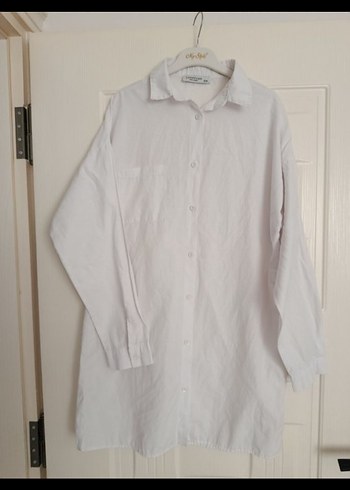 Kadın Beyaz Gömlek - Görsel 2