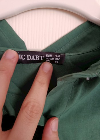 Kadın Oversize Gömlek - Görsel 2