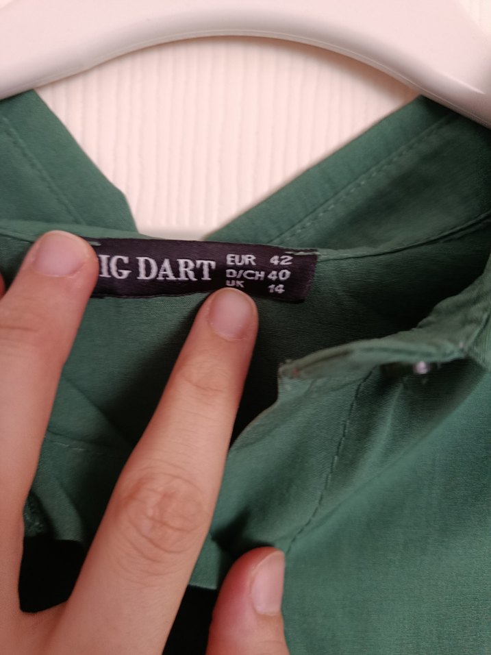 Kadın Oversize Gömlek - Görsel 2