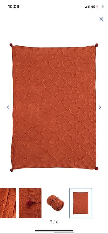 Tv battaniyesi ve kırlent kılıfı - Görsel 3