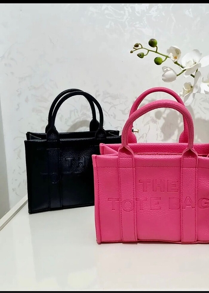 Marc jacobs fuşya pembe çanta - Görsel 2