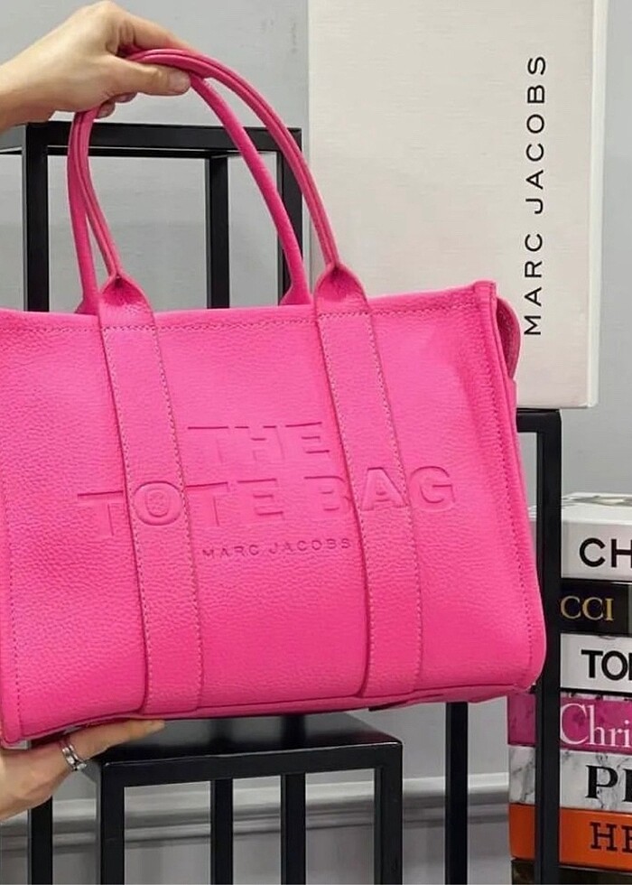 Marc jacobs fuşya pembe çanta - Görsel 3