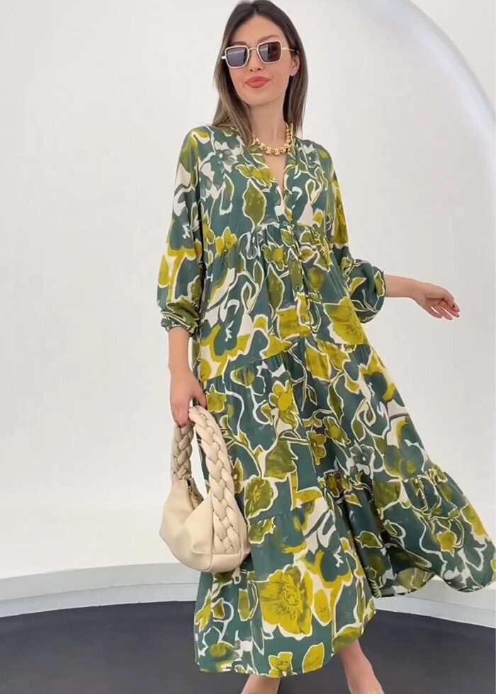 Tesettür elbise - Görsel 2