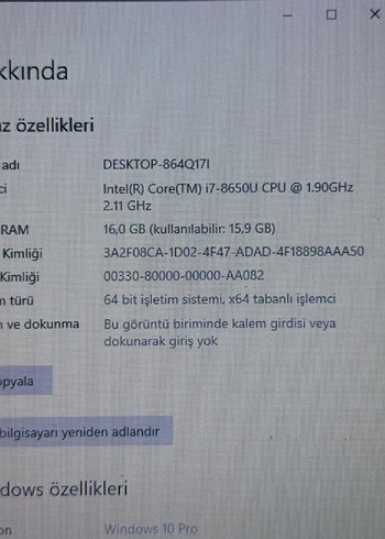 Dell Laptop - Görsel 4