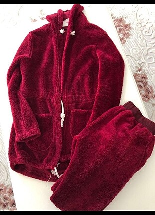 Peluş eşofman takımı