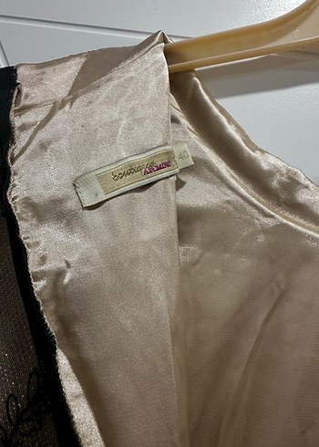 Dantel İşlemeli Uzun Siyah Gotik Elbise - Görsel 5