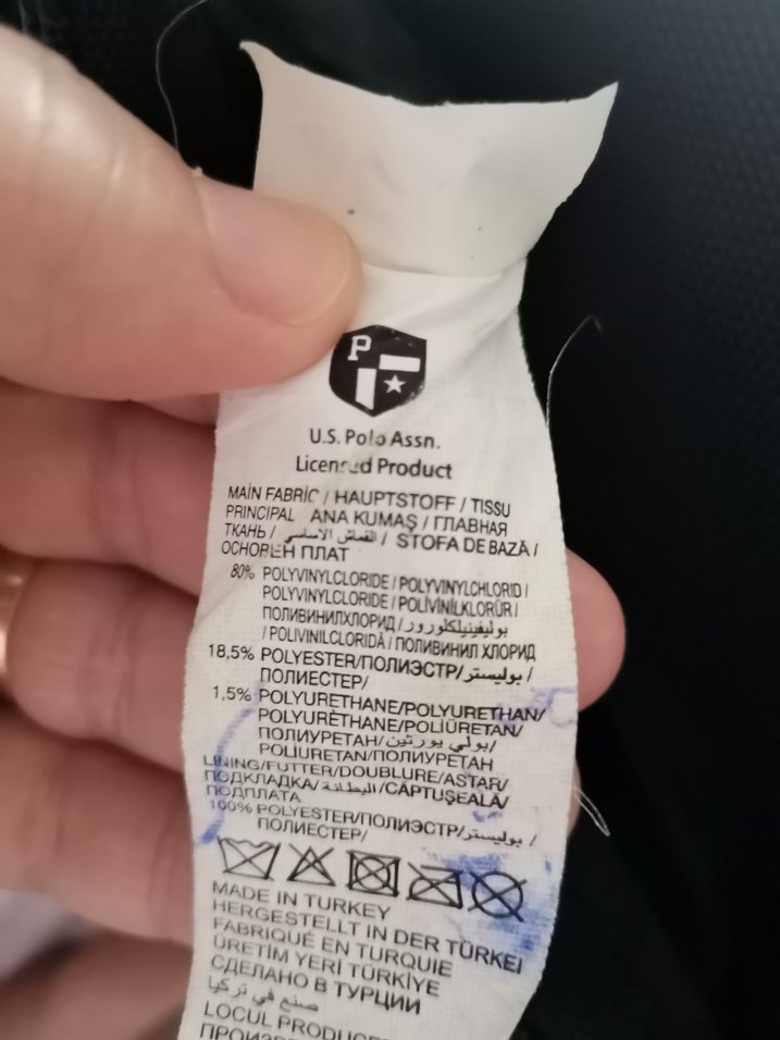 Siyah Orjinal polo Kadın Çanta - Görsel 5