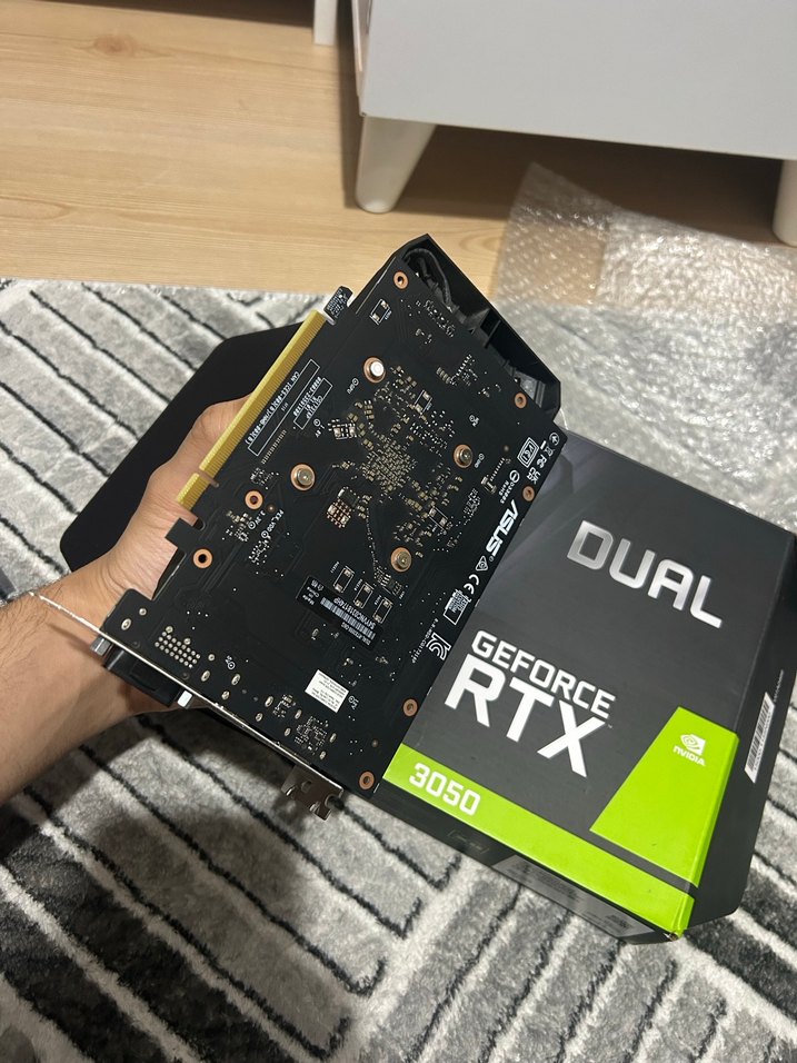 Asus Rtx 3050 6gb ekran kartı(Sadece ekran kartı satılık) - Görsel 2