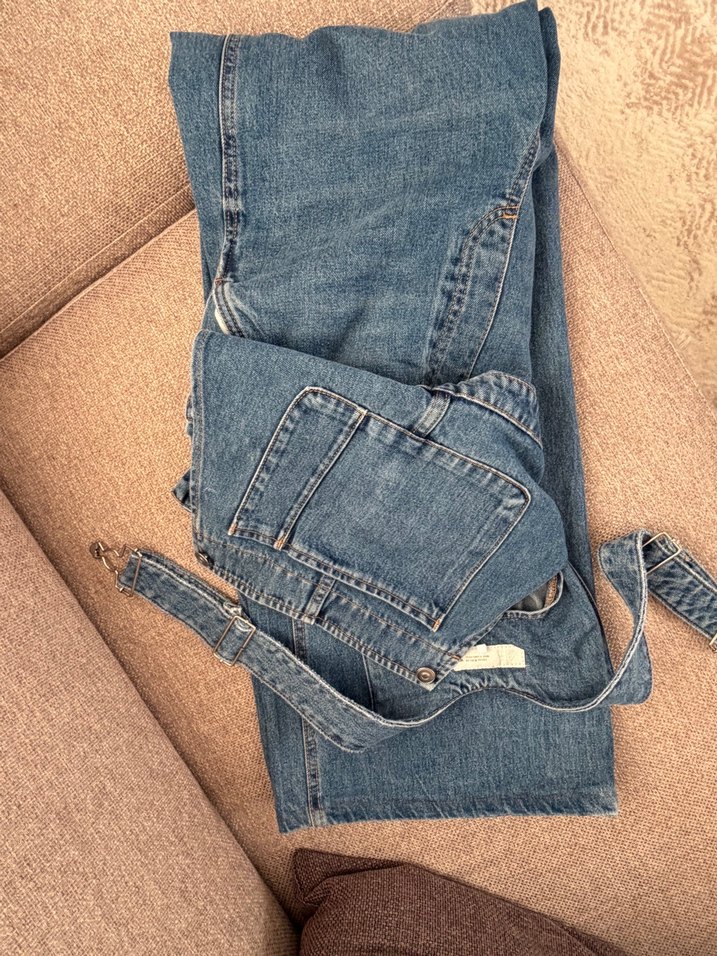 Mavi Kot Salopet - Görsel 3