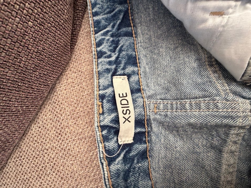 Kadın Gri Denim Midi Etek - Görsel 3