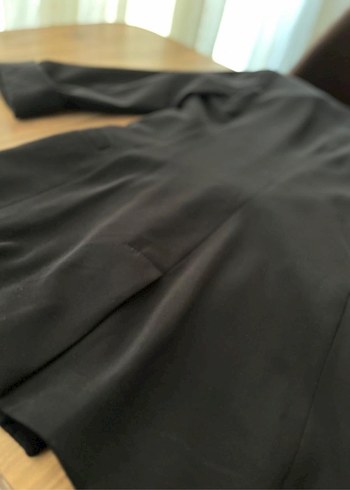 Siyah Düğmeli Kadın Blazer Ceket - Görsel 6