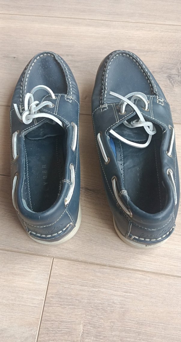 Greyder Lacivert Kadın Loafer Hakiki Deri Ayakkabı - Görsel 4