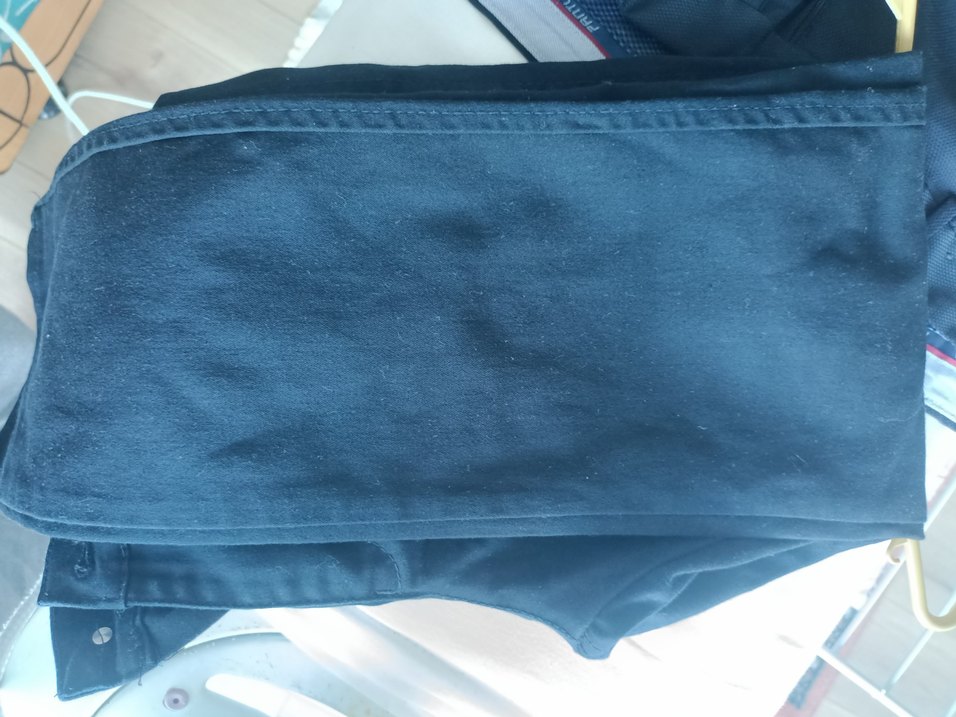 Koyu Lacivert Düz Kesim Chino Pantolon - Görsel 3