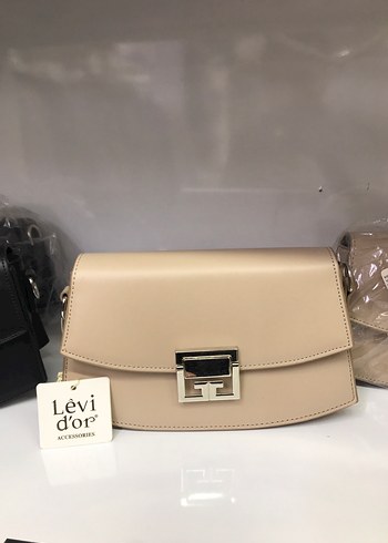 Klasik Siyah Deri Kadın Çanta - Görsel 2