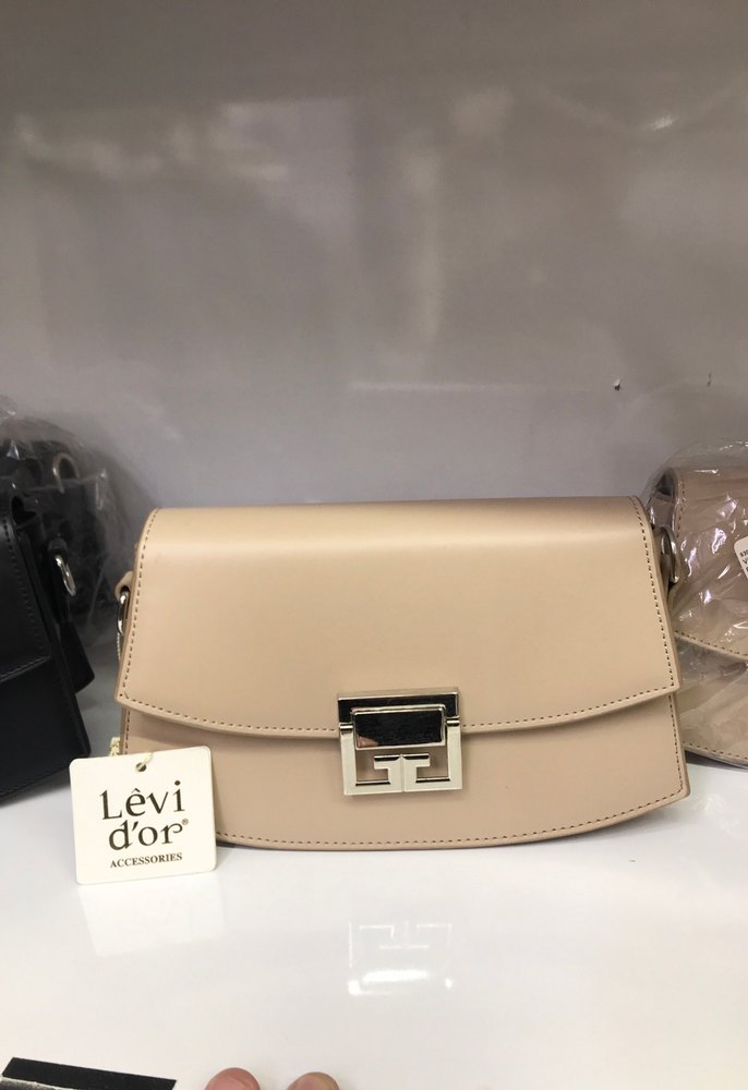 Klasik Siyah Deri Kadın Çanta - Görsel 2