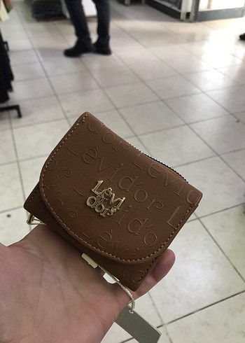 Siyah Deri Kadın Cüzdanı Levidor marka - Görsel 3