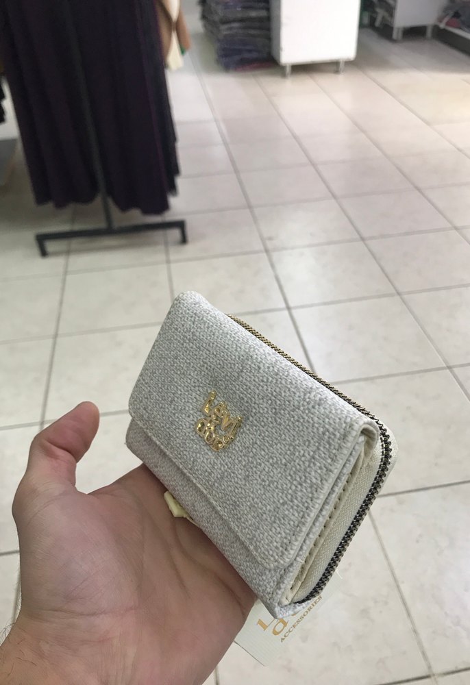 Siyah Deri Kadın Cüzdanı Levidor marka - Görsel 4