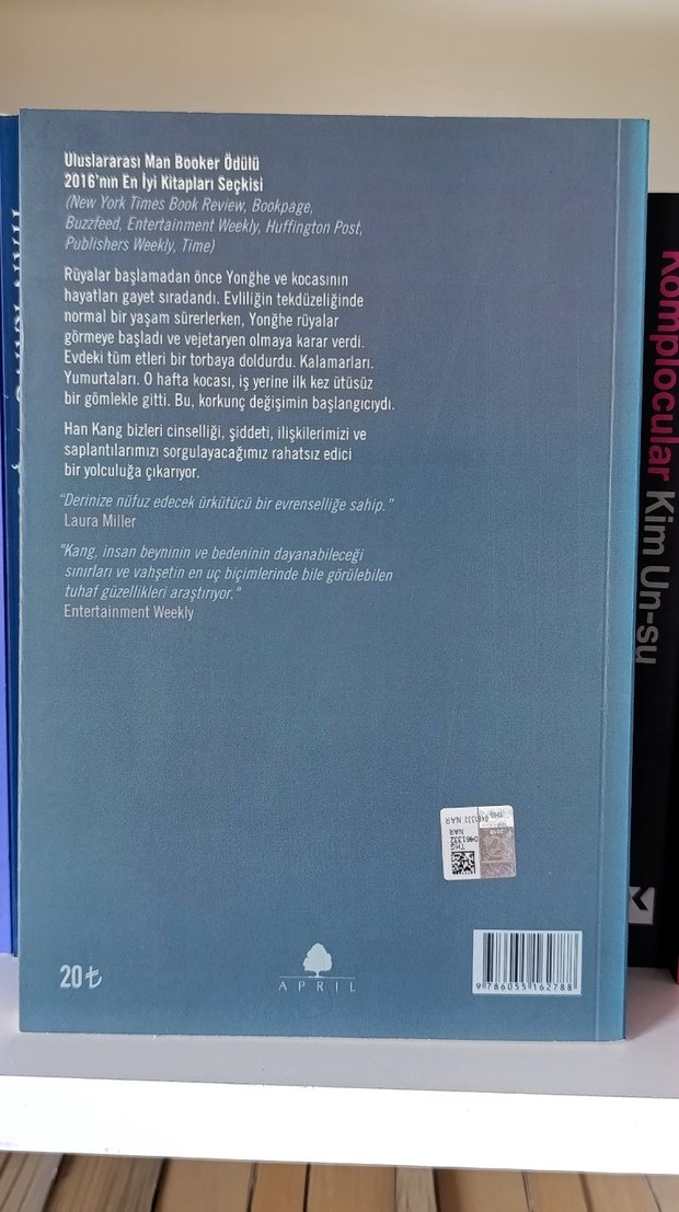 Vejetaryen - Han Kang Kore Edebiyatı - Görsel 2