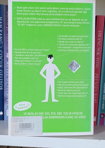 Gafillikler Kitabı - Yanlış Bildiğimiz 101 Şey - Görsel 2