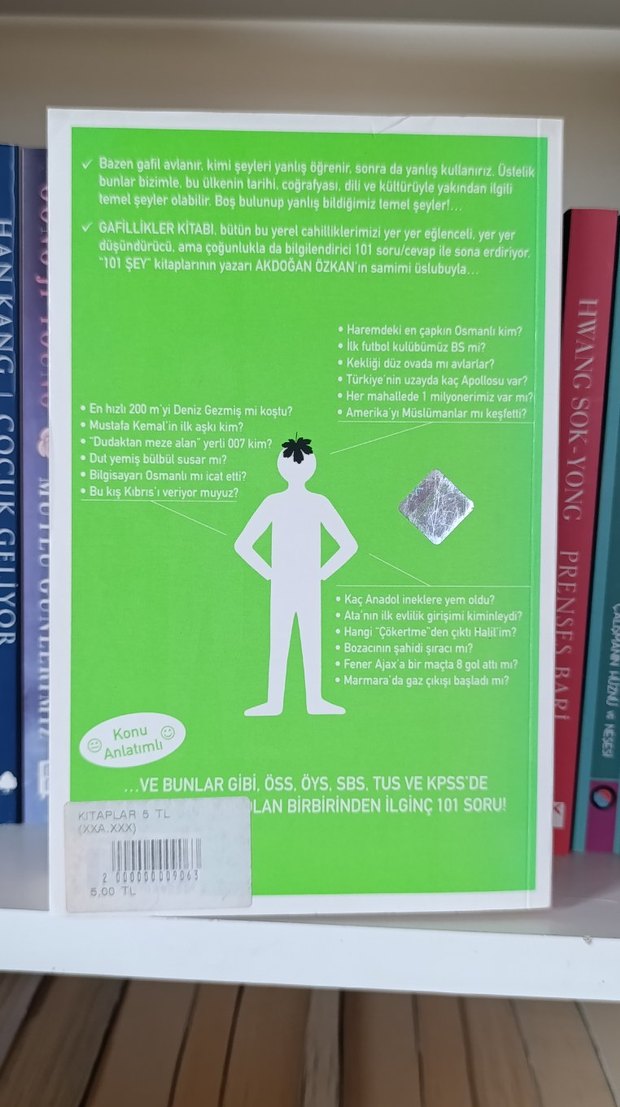 Gafillikler Kitabı - Yanlış Bildiğimiz 101 Şey - Görsel 2