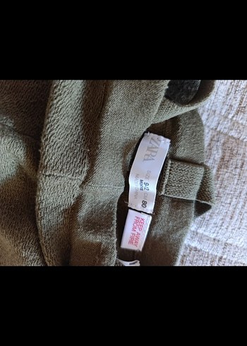 Khaki Renk Keten Çocuk Külotlu Çorap - Görsel 2