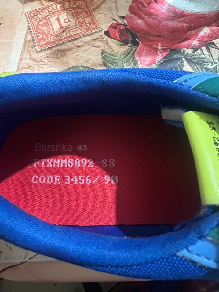 Renkli Bağcıklı unisex Ayakkabı bershka as kullanmış çok rahat - Görsel 5