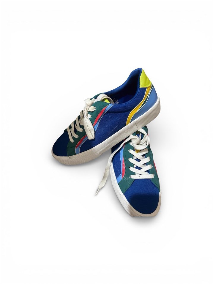 Renkli Bağcıklı unisex Ayakkabı bershka as kullanmış çok rahat - Görsel 3