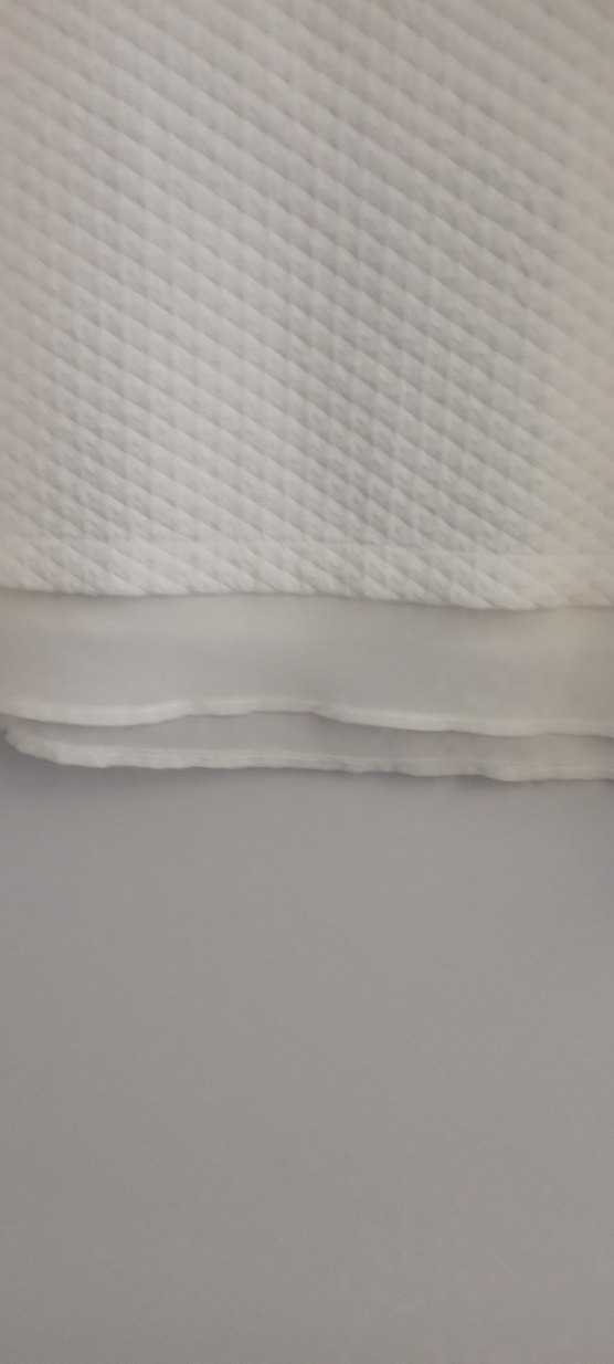 Beyaz Kısa Kollu Viskoz Bluz - Görsel 4