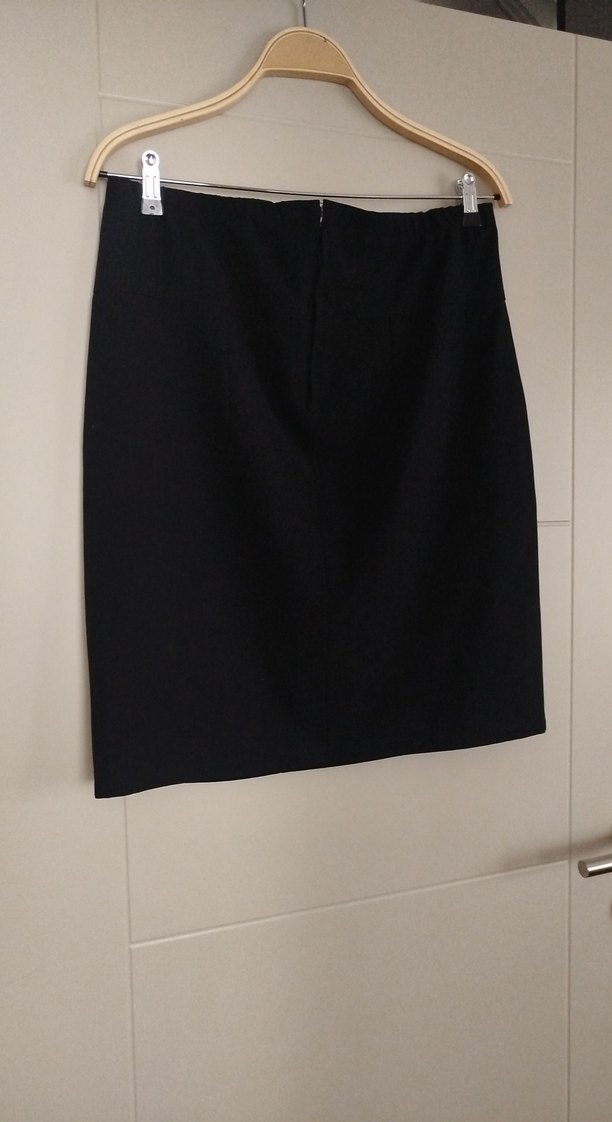 Siyah Midi Kalem Etek - Görsel 2