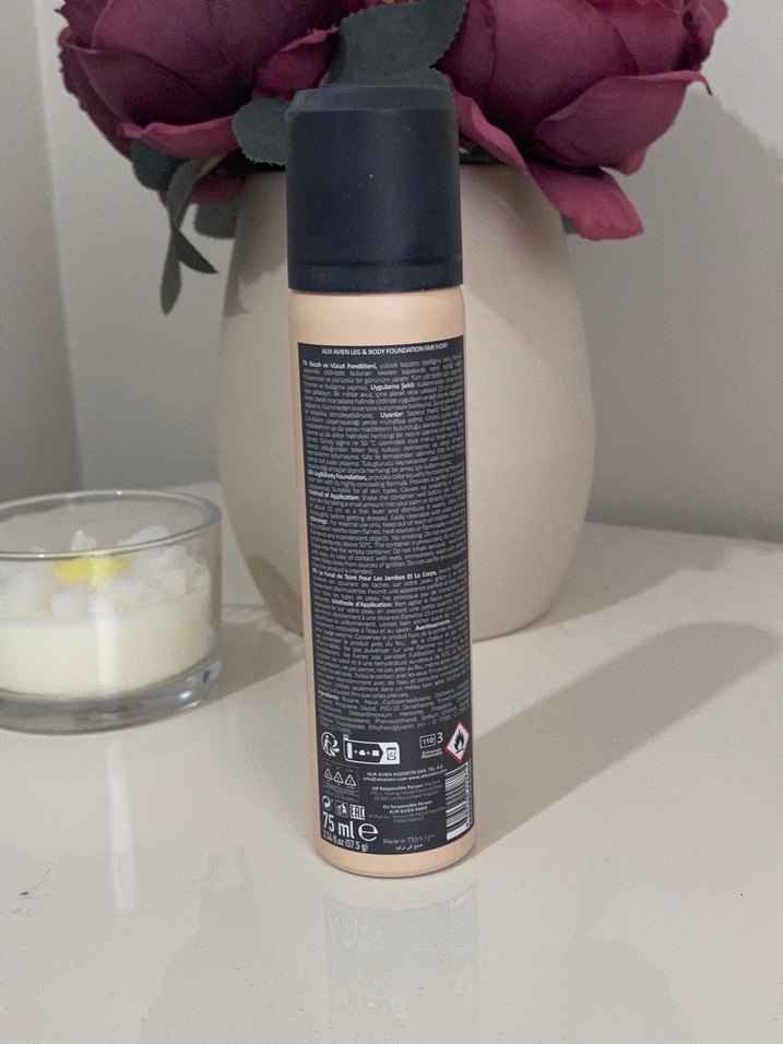 Alix Avien Bacak ve Vücut Fondöten Spreyi - Görsel 2