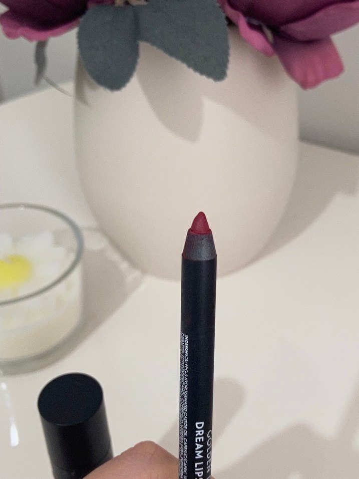 Golden Rose Koyu Kırmızı Ruj ve Dudak Kalemi - Görsel 3