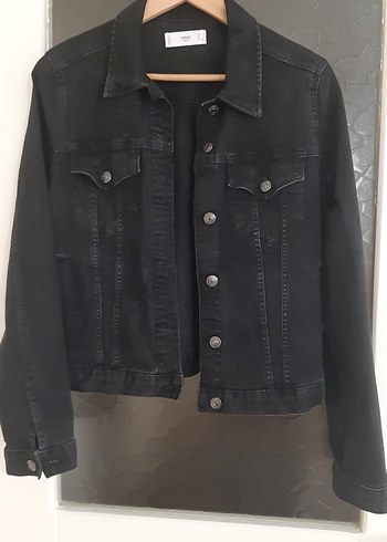 Mango kadın denim ceket - Görsel 2