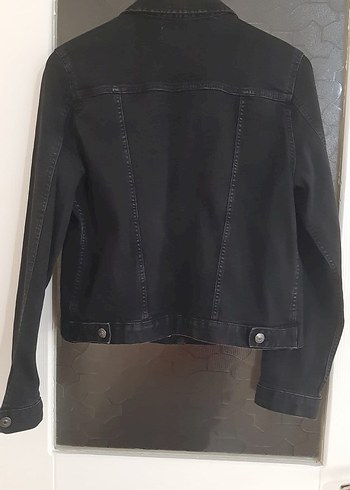 Mango kadın denim ceket - Görsel 3