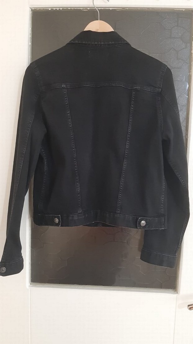 Mango kadın denim ceket - Görsel 3