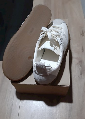 Mango kadın deri spor ayakkabı - Görsel 3