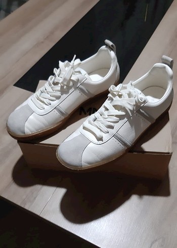 Mango kadın deri spor ayakkabı - Görsel 4