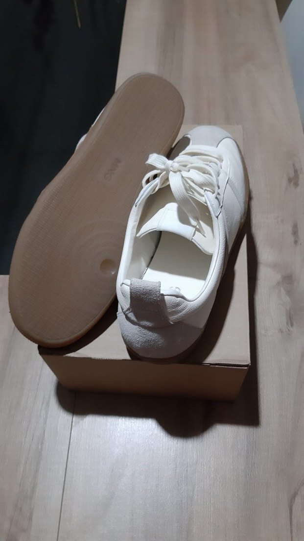 Mango kadın deri spor ayakkabı - Görsel 3