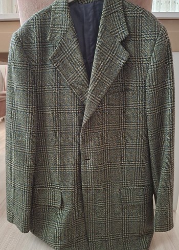 Düğmeli Erkek Klasik Yün Ceket - Görsel 2