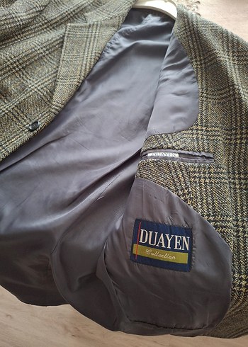 Düğmeli Erkek Klasik Yün Ceket - Görsel 3