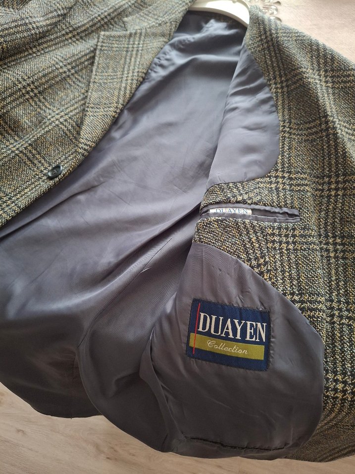 Düğmeli Erkek Klasik Yün Ceket - Görsel 3