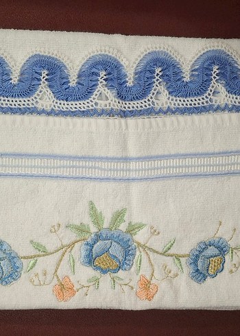 4 ADET Nakışlı Havlu - Görsel 3