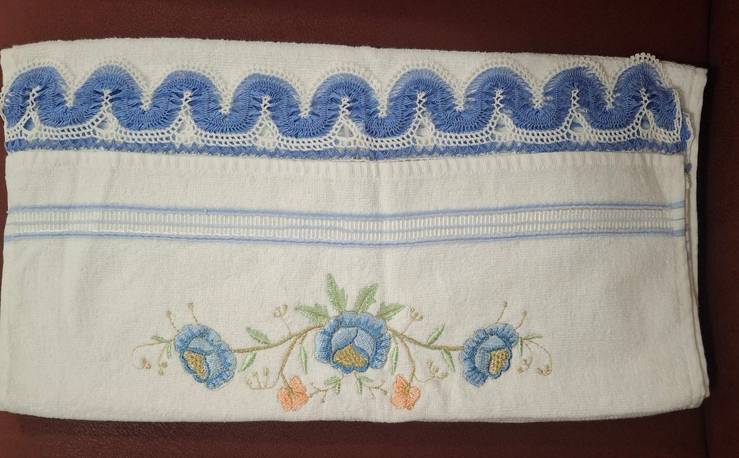 4 ADET Nakışlı Havlu - Görsel 3