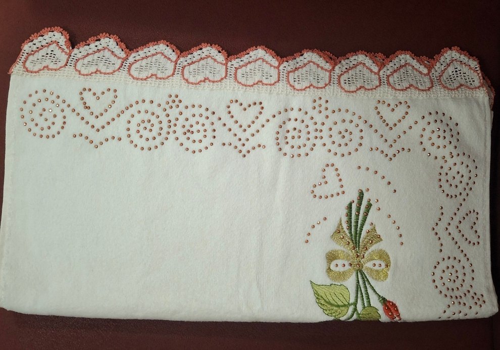 4 ADET Nakışlı Havlu - Görsel 4