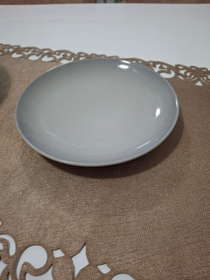 gri porselen pasta tabak seti - Görsel 4