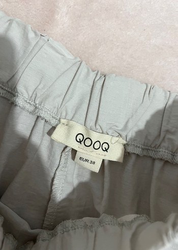 Kadın Beyaz Keten Uzun Salaş Etek - Görsel 3